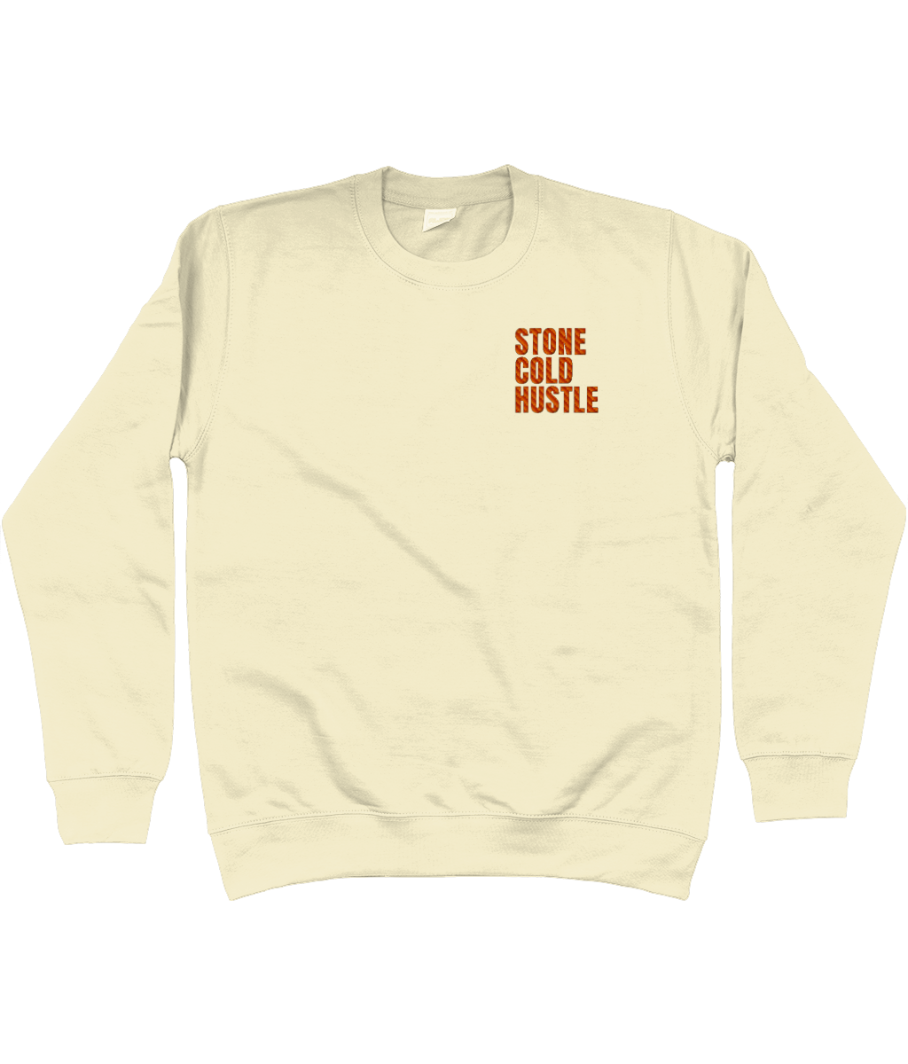 Embroidered Sweatshirt | Stone Cold Hustle Logo (Various Colours)